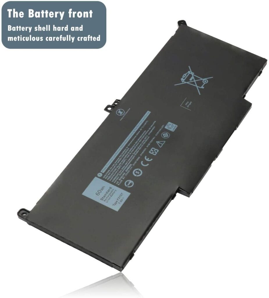 Dell E E Dj Jo F Ygt Original Genuine Laptop Battery Months