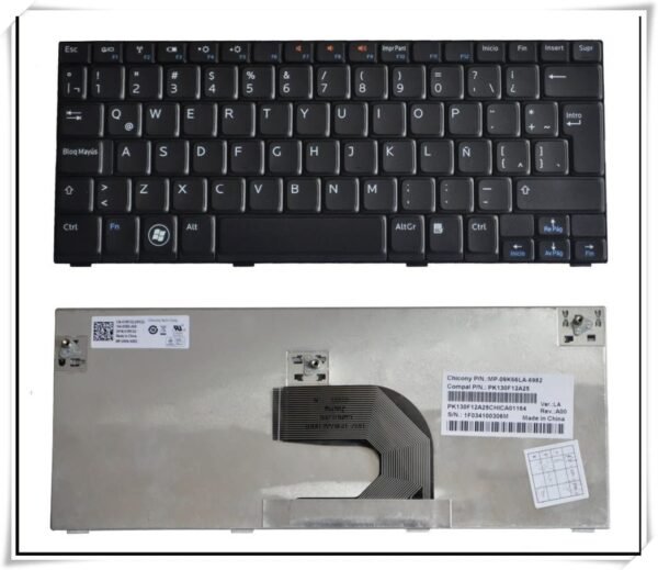 Keyboard for Dell Inspiron Mini 1012 1018 series Black US Layout 0 V3272 V3272 - Image 2