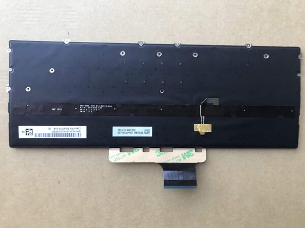 HP Spectre 13W 13-AW 13-AW0003DX 13-AW0013DX Dark Blue Backlit US Keyboard - Image 2