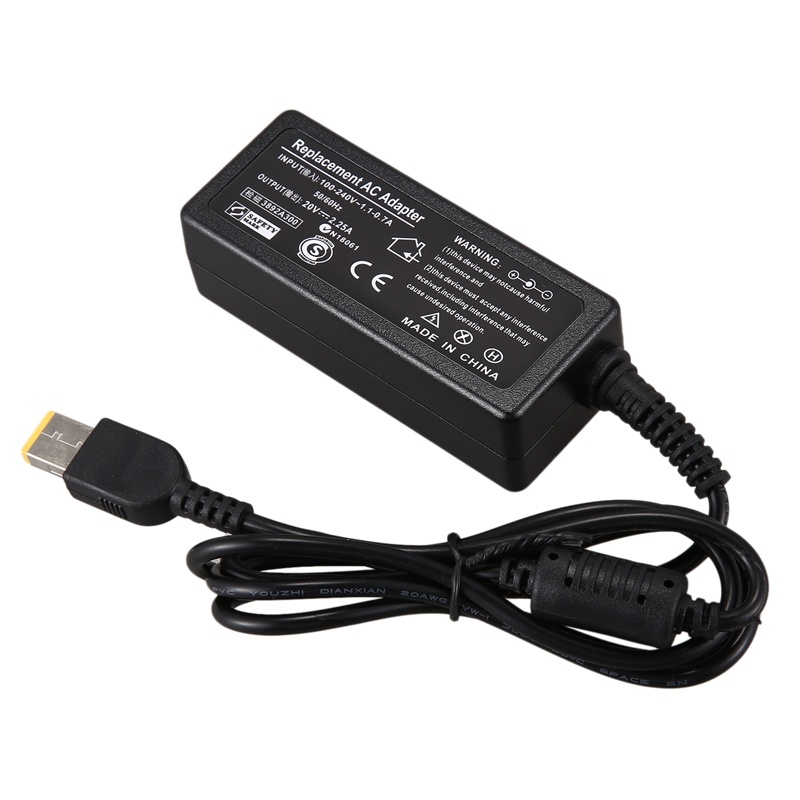 Lenovo Laptop USB Tip AC Replacement Adapter 20V  45W