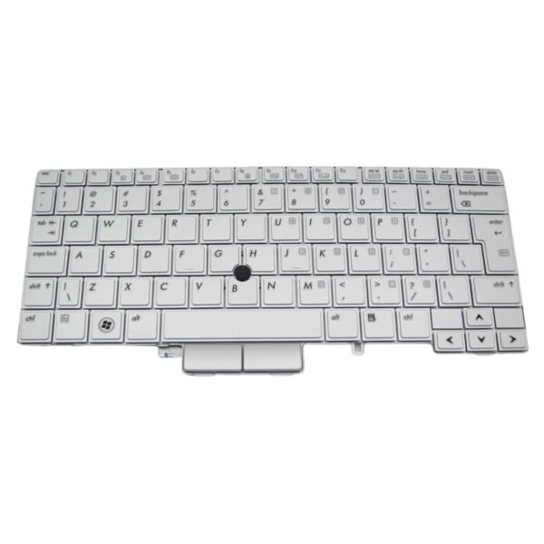 Keyboard for HP EliteBook 2740p P/N: v108630as1 V-108630as1-us US Layout Gray Color with Stick Point - Image 3