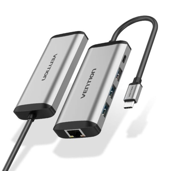 Vention TGDHB Type-C (5 in 1) to USB3.0 * 3/ Docking Station - Image 4