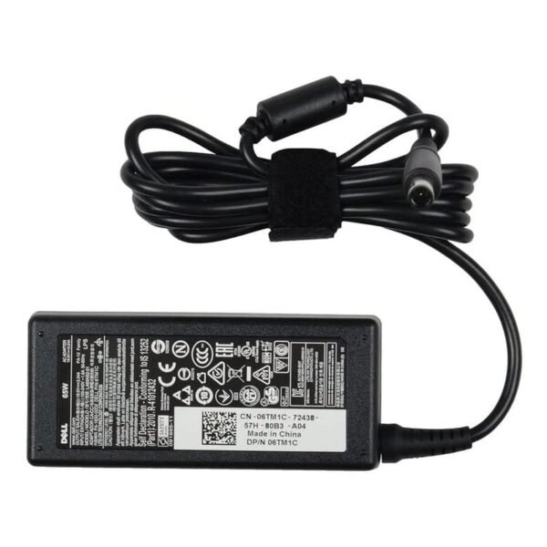 Replacement Dell Power Cable & Laptop Adapter Charger 19.5V 3.34A 7.4 X 5.0 For Inspiron 15 3452, 3520, 3521, 3540, 3541, 3543 - Image 2