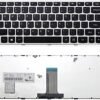 Lenovo IDEAPAD 300-14IBR 300-14ISK US Keyboard Silver Frame