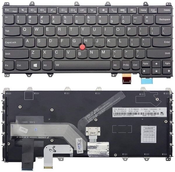 Laptop Keyboard for IBM Lenovo Yoga 370 (Type 20JH, 20JJ, 20JK, 20JL) 01AV675 01EN386