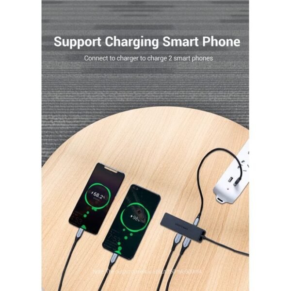 Vention CHTBB 4-Port USB 3.0 Hub With Type C & USB 3.0 2-in-1 - Image 5