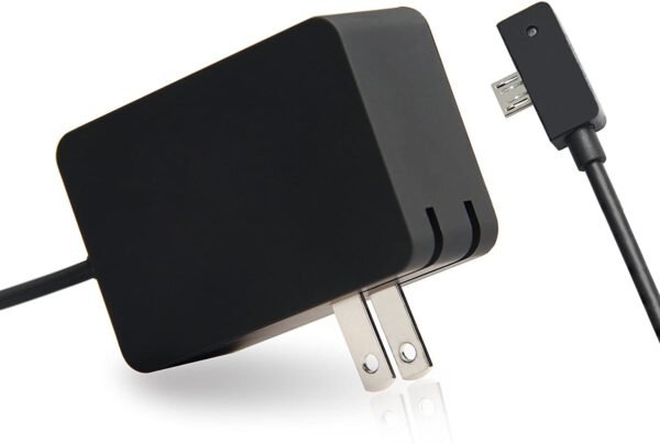 Original Genuine Microsoft 5.2V 2.5A Surface 3 AC Power Adapter Charger for Microsoft Surface 3, Model 1623 1624 1645 Tablet with USB Charging + Charging Cable - Image 4