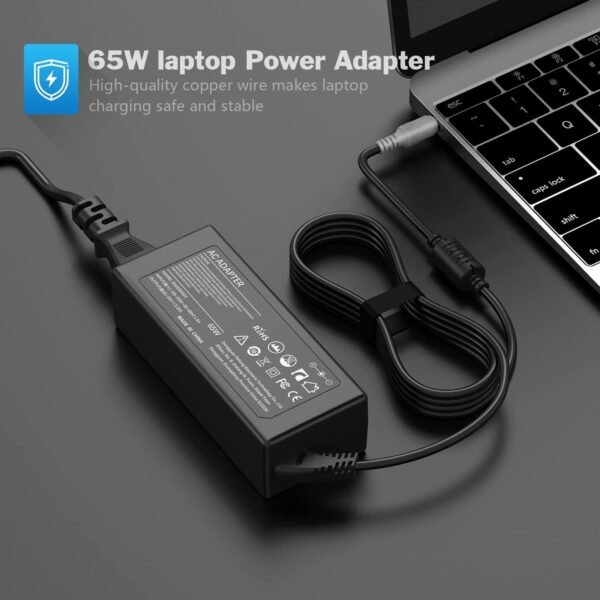Original Lenovo Yoga 530-14IKB Yellow Pin Charger 20v 3.25A 65w  7.4 * 5.0 mm - Image 4