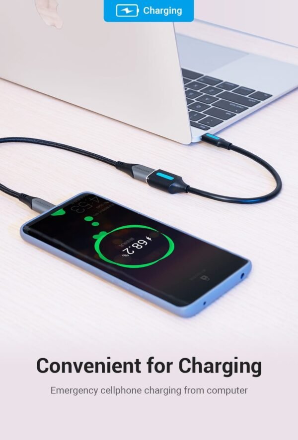 Vention CCVBB USB 3.1(Gen 1) C Male To A Female OTG Cable 0.15M - Image 6
