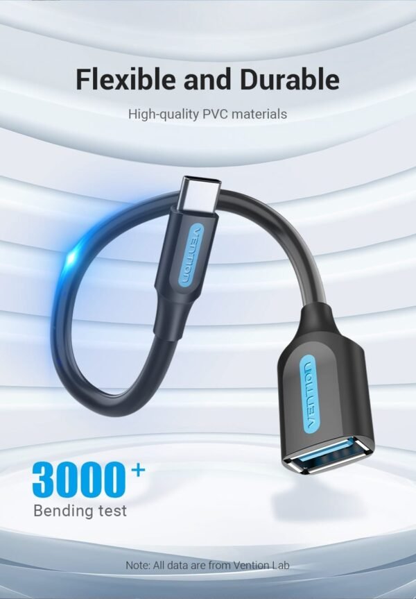 Vention CCVBB USB 3.1(Gen 1) C Male To A Female OTG Cable 0.15M - Image 7