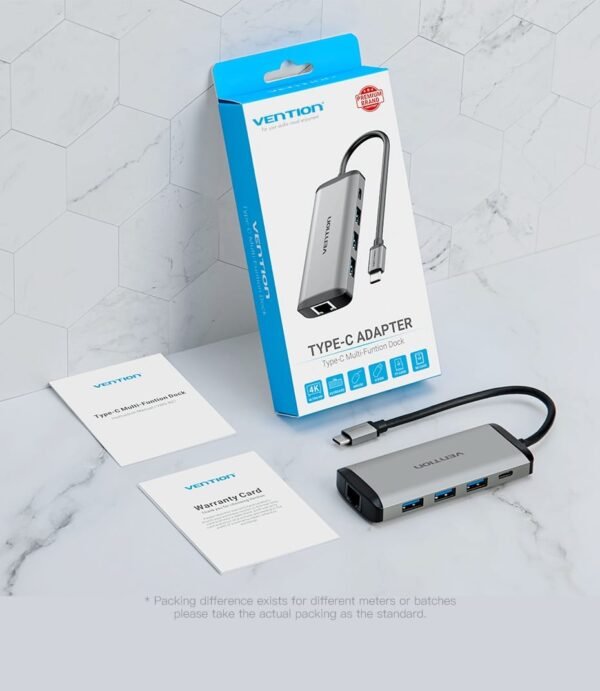 VENTION CNDHB TYPE C (8 IN 1) TO MULTI-FUNCTION  DOCKING STATION