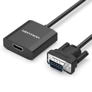 VGA to HDMI Converter ACEBO (0.15 meter, Black color)