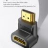 Vention AIOB0 HDMI 90 Degree Male To Female Adapter (Black)