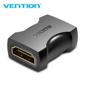 Vention AIRB0 HDMI Female to Female Coupler Adapter (Black)
