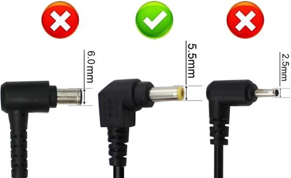 19V 3.42A 5.5x2.5mm AC Replacement Adapter Laptop Charger for Asus Laptop - Image 3