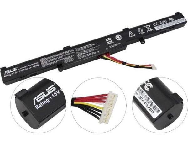 Original Genuine A41-X550E Battery Asus X450 X450E X450J X450JF X550-E X751M X750J X750JA A450J A450JF A450E F450E [6 Months Warranty]