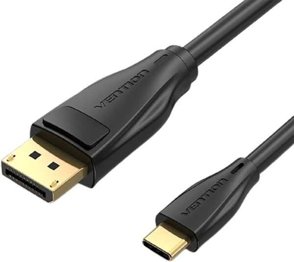 Vention CGYBG USB-C to DP (Display Port) Cable 1.5M Black - Image 2