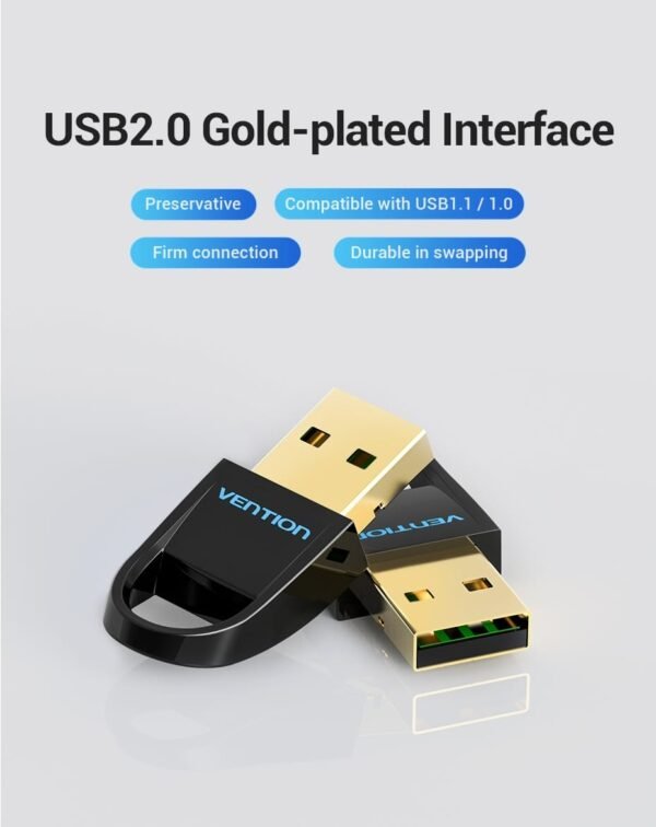 Vention CDDB0 USB To Bluetooth4.0 Adapter (Black) - Image 5