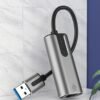 Vention CEWHB USB 3.0-A To Gigabit Ethernet Adapter Gray 0.15M