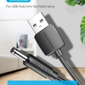 Vention CEXBG USB to 3.5mm Barrel Jack 5V DC Power Cable 1.5Meter
