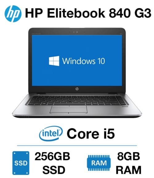 Hp 840 G3 Laptop Core i5 6th Gen 8GB Ram 256GB SSD in Nairobi Kenya