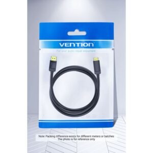 Vention DisplayPort (DP) To HDMI 4K Cable 2M- Black HAGBH