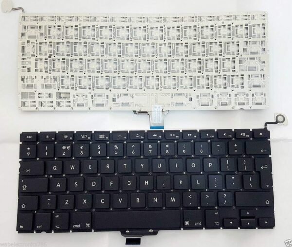 MacBook Pro 13-inch A1278 2008 2009 2010 2011 2012 2013 2014 2015 Year Keyboard UK Layout with Back-light/Backlit - Image 2