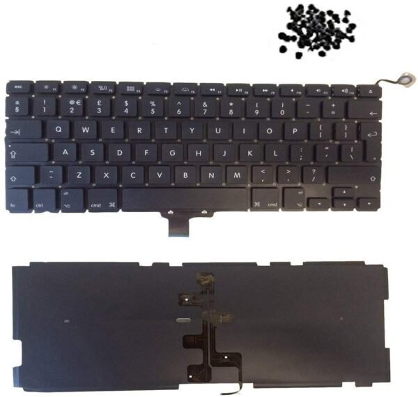 MacBook Pro 13-inch A1278 2008 2009 2010 2011 2012 2013 2014 2015 Year Keyboard UK Layout with Back-light/Backlit - Image 5