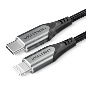 Vention TACHG USB 2.0 C To Lightning Cable 1.5M (Gray color)