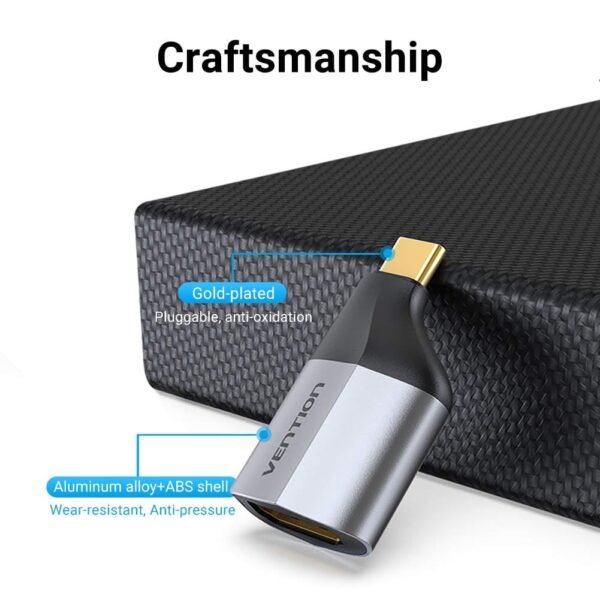 Vention TCAH0 Type-C Male to HDMI Female Adapter (Gray) - Image 4