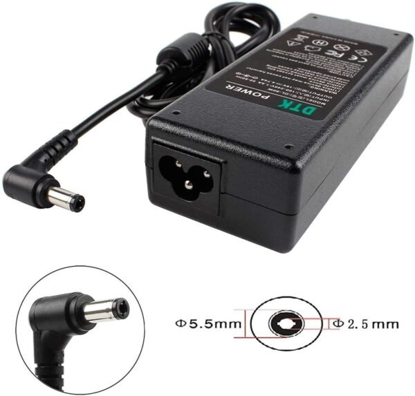 Toshiba 19V Replacement AC Adapter for Laptop - Image 2