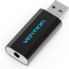 Vention VAB-S15-B 4 Pole External Sound Card (Black Color)