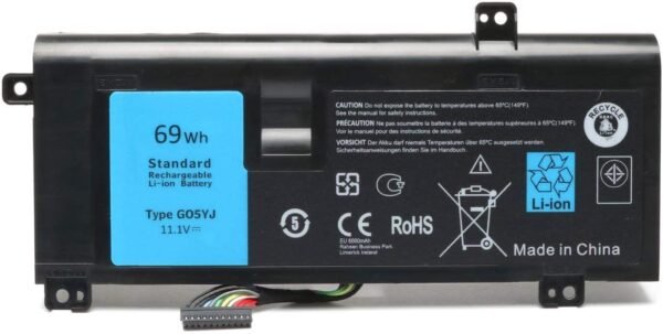 Dell Alienware M14X G05YJ Battery - 6200mAh Li-ion - Image 3