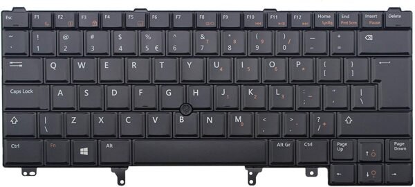 Dell Latitude E5420 E5430 E6220 E6230 E6330 E6320 E6420 E6430 Laptop Keyboard BLACK Non-Backlit