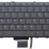 Laptop Backlit keyboard (without mouse pointer) compatible with Dell Latitude E7240 E7440 , US layout Black color