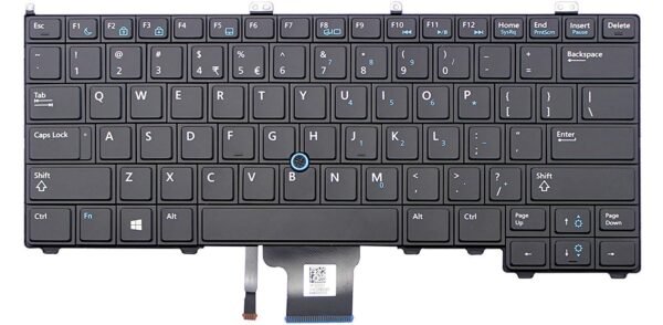 Dell Latitude E7440 With BackLit P/N: 04G6VR PK130VN3A00 SG-60700-XUA SN7222, US Layout Black Color Laptop Keyboard in Nairobi Kenya