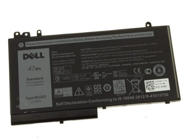 Dell OEM Latitude E5270 NGGX5 3-cell 47Wh Original Laptop Battery ( 6 months Warranty)