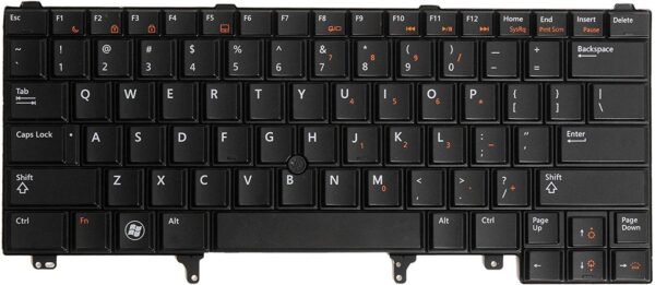Dell New Latitude E6420 E6430 E6440 CN5HF C7FHD US Keyboard + Pointer