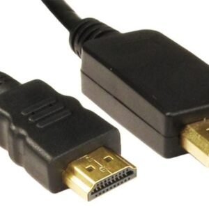 Display port to HDMI Cable 1.8 Meters, DisplayPort to HDMI Male to Male Adapter Gold-Plated Cord for Lenovo, HP, ASUS, Dell