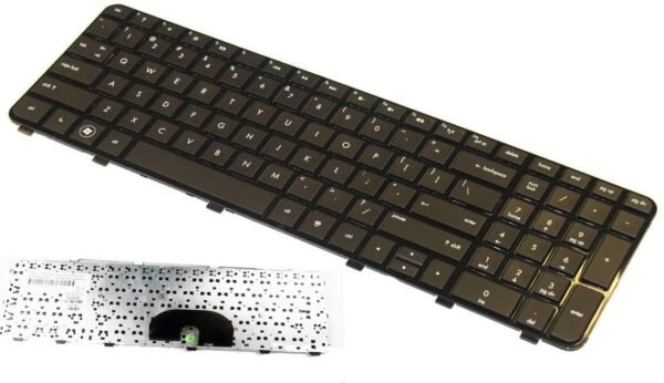 Keyboard for HP Pavilion DV6-6000 Keyboard with Frame 665326-001