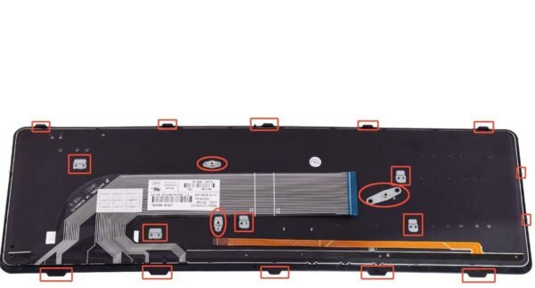 New Laptop Keyboard with Backlit and Big Enter Key Compatible with HP ProBook 450 G0 450 G1 G2Series Black US Layout Laptop Keyboard - Image 2