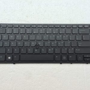 New Laptop Keyboard for EliteBook 840 G1 G2 / 850 G1 G2 / HP ZBook 14 Mobile US Layout NSK-CP2BV 9Z.N9JBV.201 6037B0086601 Black Frame Backlight 840 G1