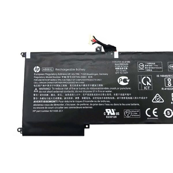 HP Envy 13-AD010nr 53Wh Battery 921408-2C1  AB06XL Original Genuine HP Battery [6 Months Warranty] - Image 4