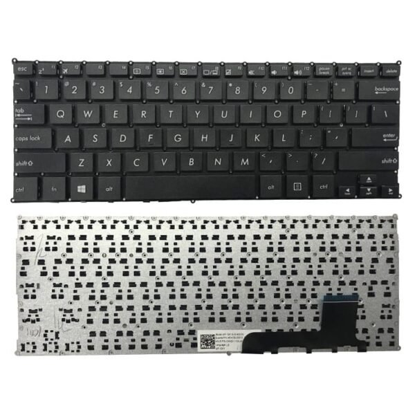 Asus VivoBook Q200 Q200E S200 S200E Q200E-BCL0803E Q200E-AR5B125 series Black US Layout, Compatible with part number 0KNB0-1122US00 AEEX2U01010 AEEX2U00110 laptop keyboard - Image 2