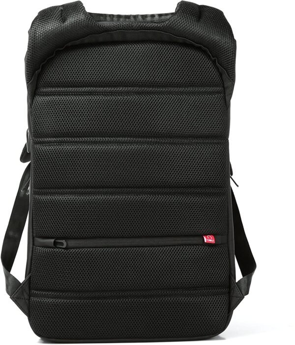 KINGSONS KS3140W 15.6 inches City Elite Bag Designer Laptop Backpack Water-Resistant Laptop Rucksack with USB Charging Port - Black - Image 4