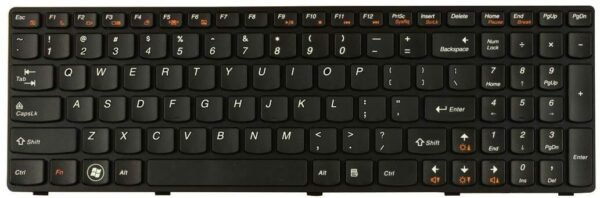 Lenovo Ideapad G580 G580A G585 G585A V580 V585 Z580 Z580A Z585 Z585A Black Keys Black Frame US Layout