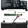 HP Omen 17-AN FM08 16 pin/12 pin Original Genuine Battery ( 6 months Warranty)