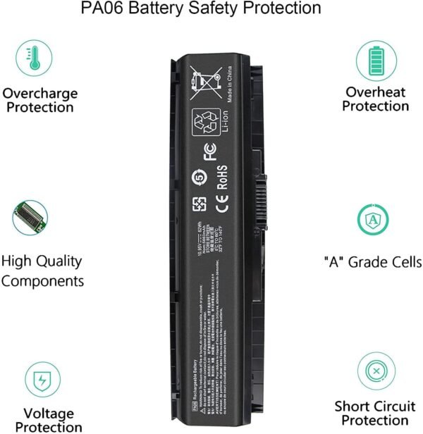 HP PA06 Original Genuine High Quality Laptop Battery ( 6 months  Warranty) - Image 3