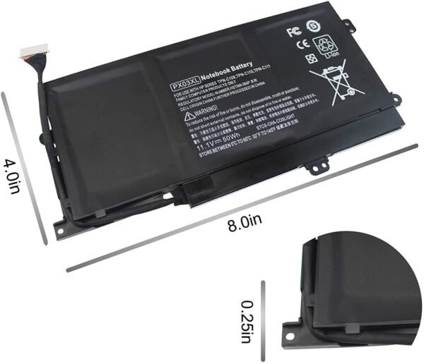 HP PX03XL Original Genuine Laptop Battery ( 6 months Warranty) - Image 3