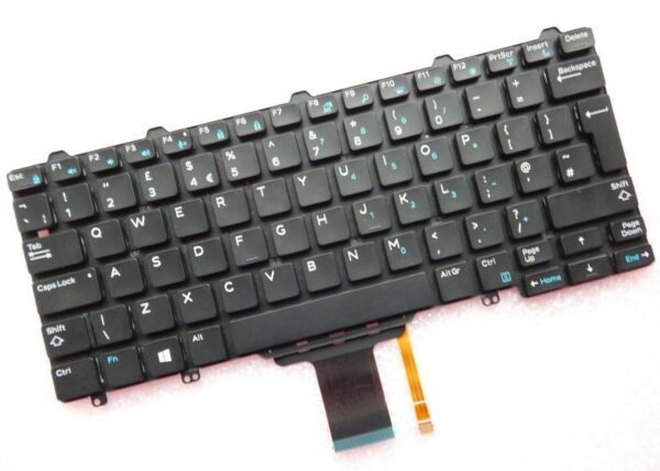 New Genuine Dell Latitude E5270 E7270 E7250 UK Backlit Laptop Keyboard 44K3X - Image 2